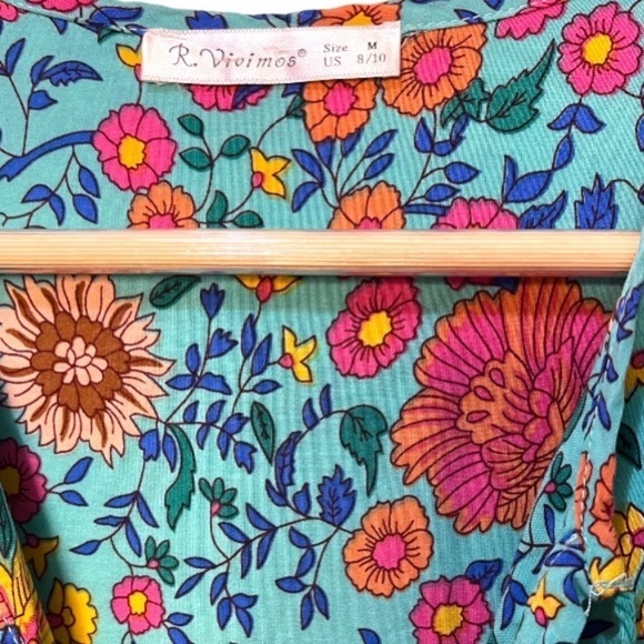 R. Vivimos Bohemian Floral Dress - Picture 10 of 16